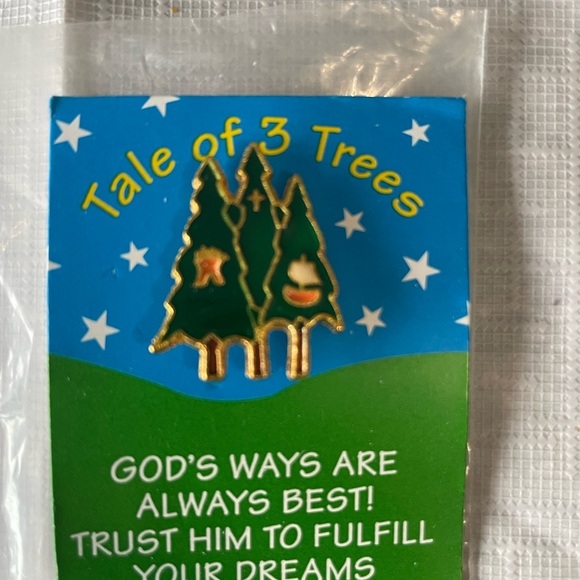 Other - Tale of 3 Trees Enamel Pin